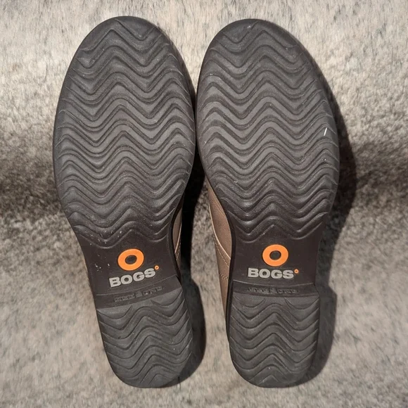 Bogs Kristina Chukka Boot Leather Waterproof Taupe Women's 9.5 - Picture 12 of 13